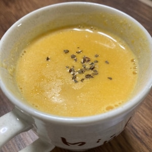濃厚❣️かぼちゃの豆乳ポタージュスープ